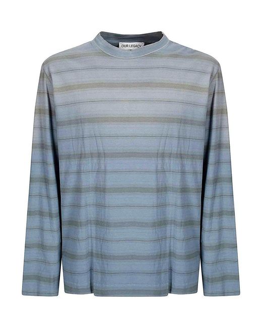Our Legacy Blue Box Longsleeve for men