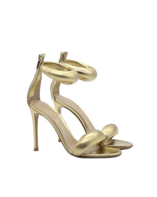 Gianvito Rossi Metallic Bijoux Sandals