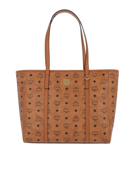MCM Brown Large Tote Bag