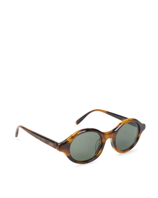 Loewe Brown Epsilon Slim Sunglasses for men