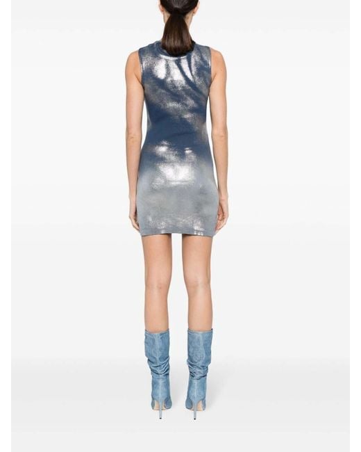 DIESEL Blue Mini Dresses