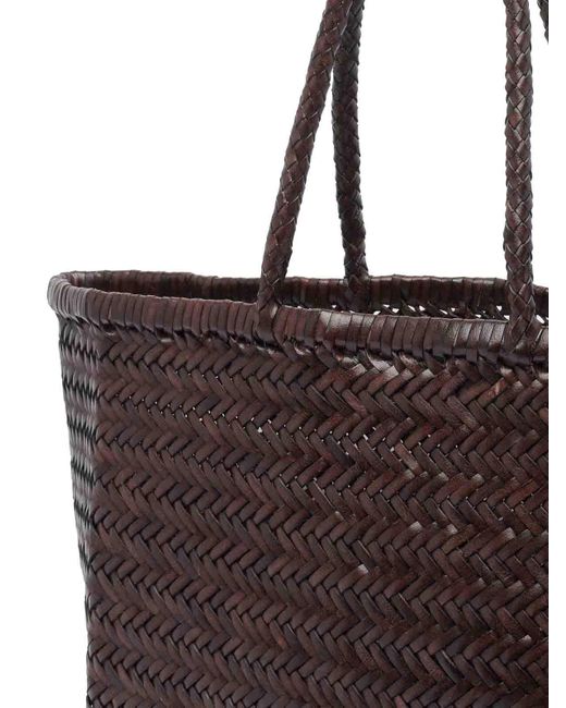 Dragon Diffusion Big Bamboo Triple Jump Basket Bag in Brown | Lyst