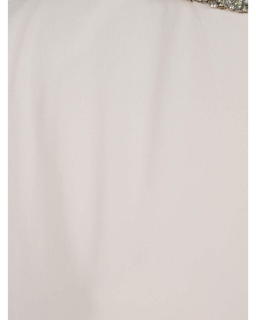 Elisabetta Franchi White Carpet Long Dress