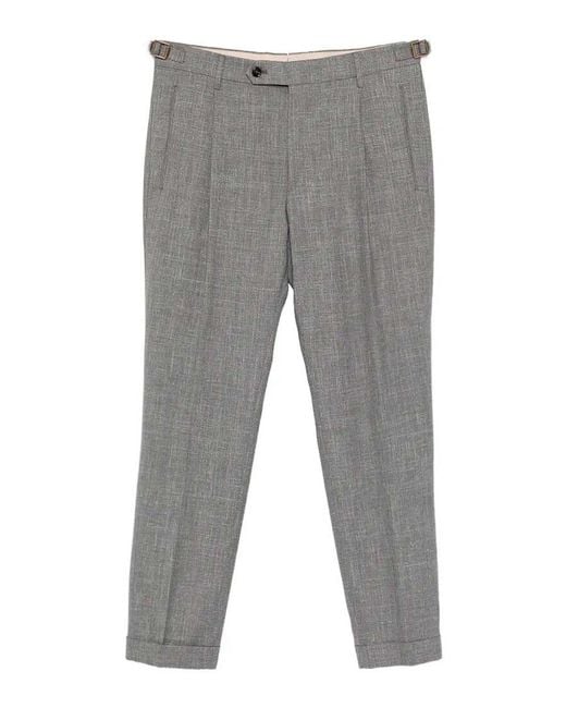 Berwich Gray Pants for men