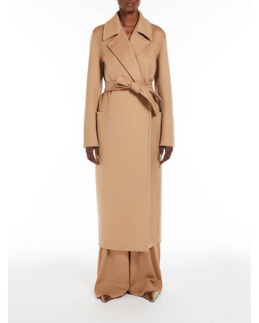 Max Mara Natural Belted Coats