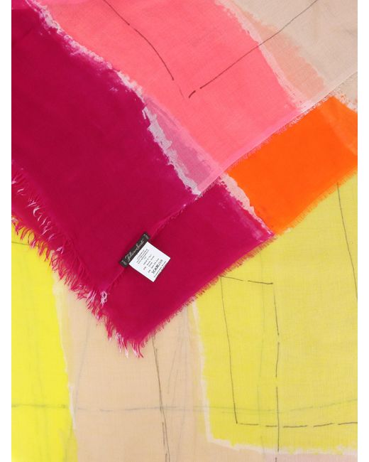 Sciarpa Lapis di Faliero Sarti in Pink