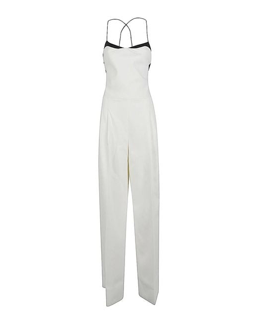 Tom Ford White Silk Long Jumpsuit