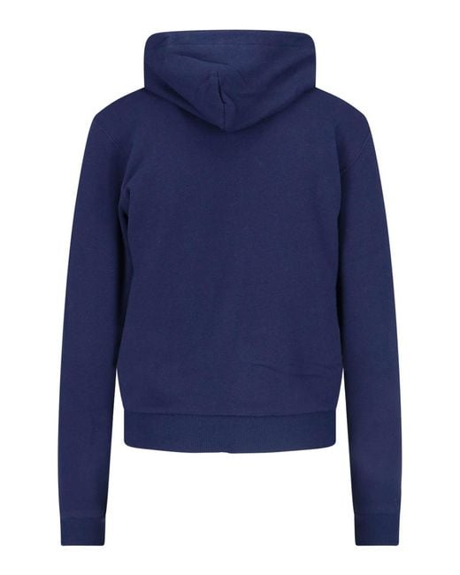 Polo Ralph Lauren Blue Logo Zip Sweatshirt