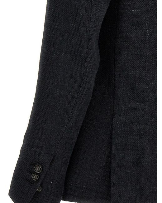 Maurizio Miri Black Sam Blazer Jacket for men