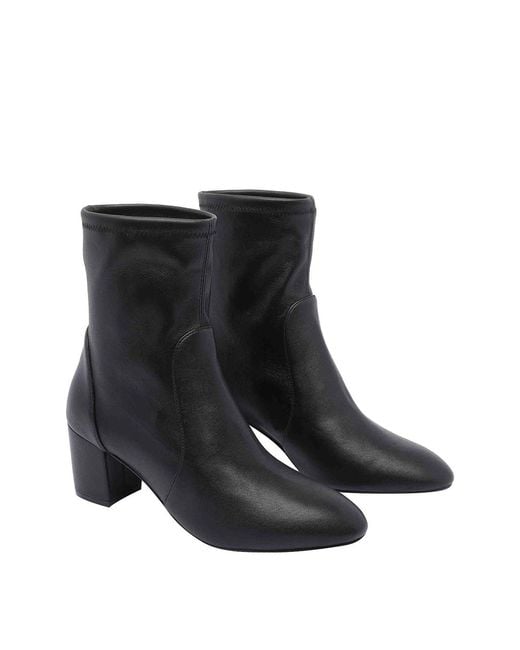 Stuart Weitzman Black Yuliana Pump Booties