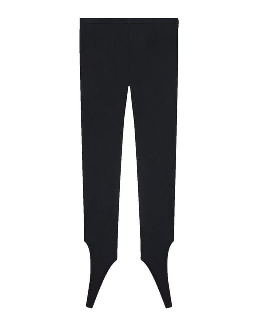Courreges Blue Capri Leggings