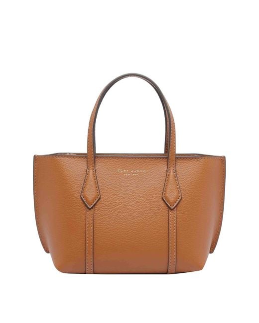 Tory Burch Brown Shopping Bags