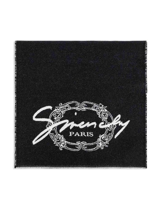 Givenchy Black Scarf for men
