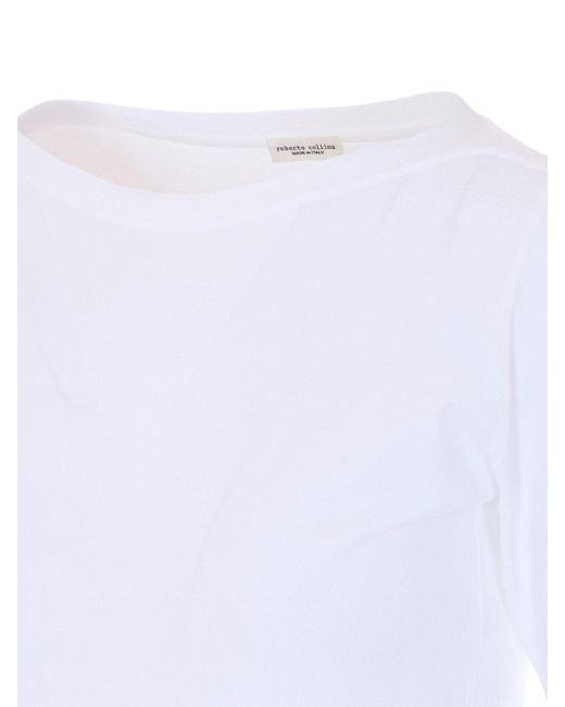 Roberto Collina White Sweater
