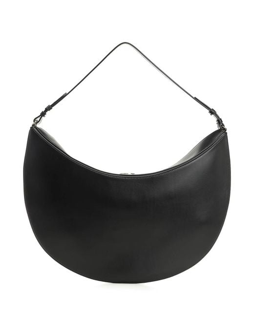 Jacquemus Black Large "Ovalo" Hobo Bag