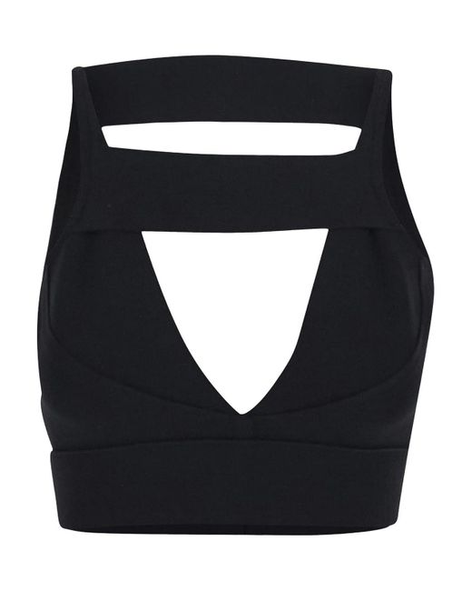 Rick Owens Black Top In With Open Back