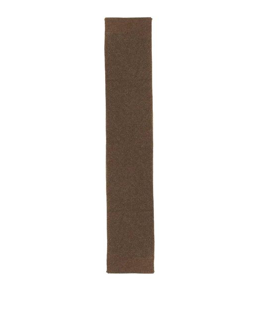 Bottega Veneta Natural Alpaca Scarf for men