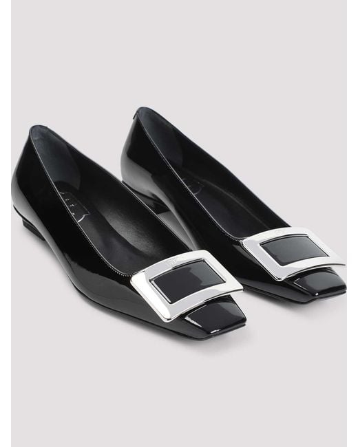 Roger Vivier Black Belle Vivier 25 Pumps