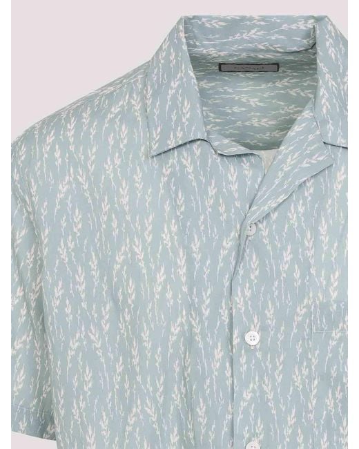 Canali Blue Shirt for men
