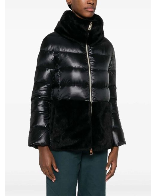 Herno Black Down Jackets