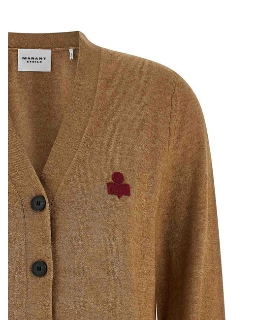 Isabel Marant Brown Karina Sweaters And Cardigans