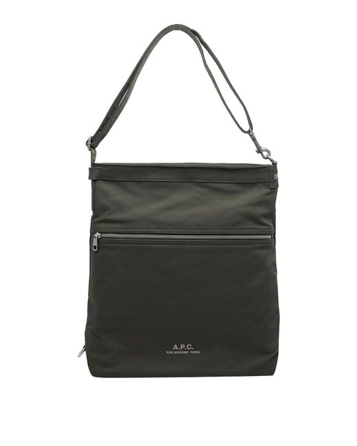 Borsa A Tracolla D'Archivio di A.P.C. in Black da Uomo