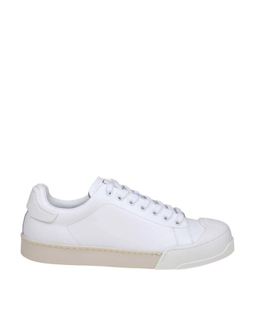 Marni White Dada Bumper Sneakers