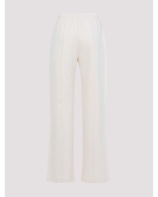 Moncler White Sweat Bottoms