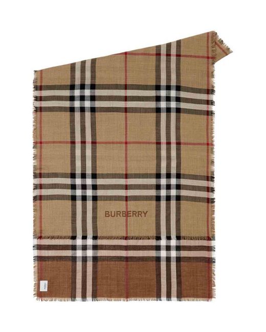 Burberry Brown Scarf for men