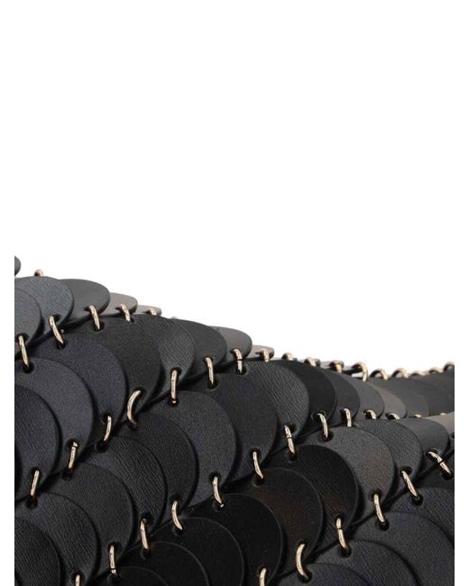 Rabanne Black Leather Bag