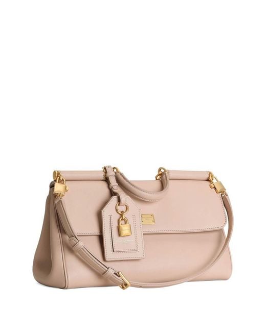 Dolce & Gabbana Pink Sicily Tote Bag