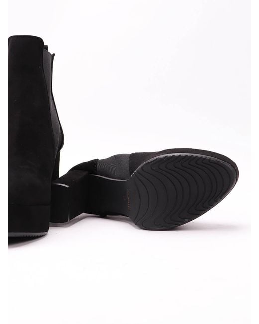 Albano Black Leather Boots
