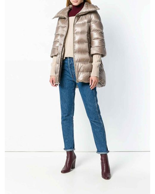 Herno Natural Cleofe Midi Down Jacket