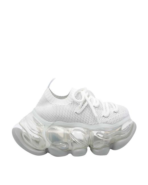 grounds White Skyscraper Sneakers