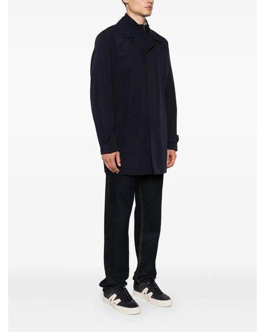 Fay Blue Casual Jacket for men