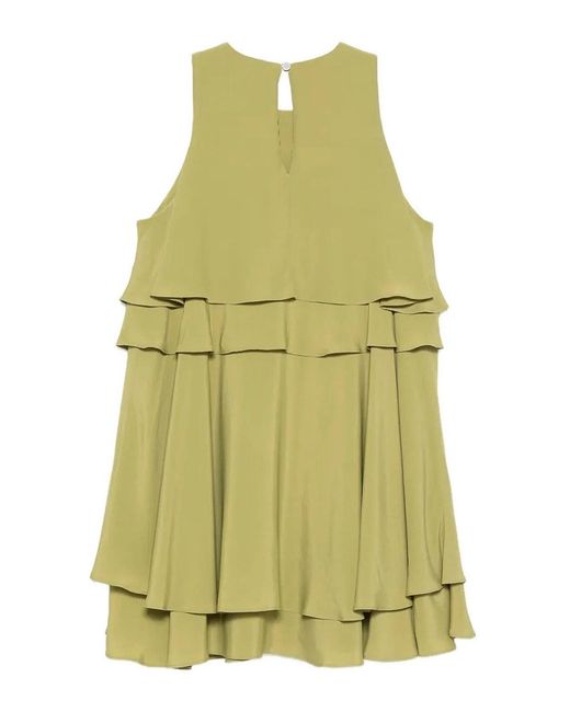 AMI Green Mini Sleevless Dress for men