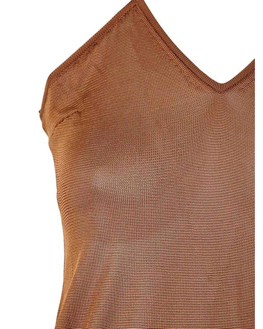 Tom Ford Brown Halterneck Dress