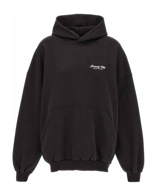 Balenciaga Black Beverly Hills Hoodie