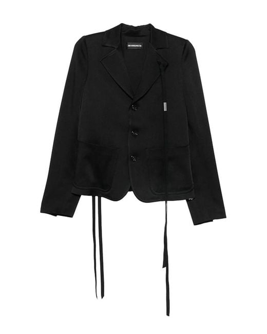 Ann Demeulemeester Black Jacket