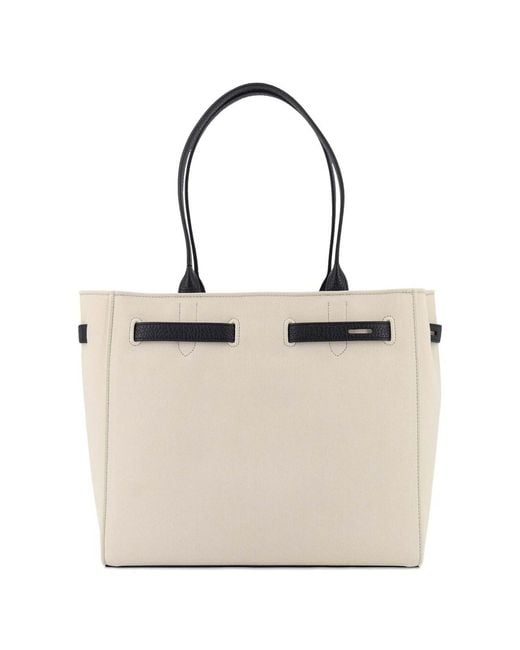Tom Ford Natural Audrey Medium Canvas Tote