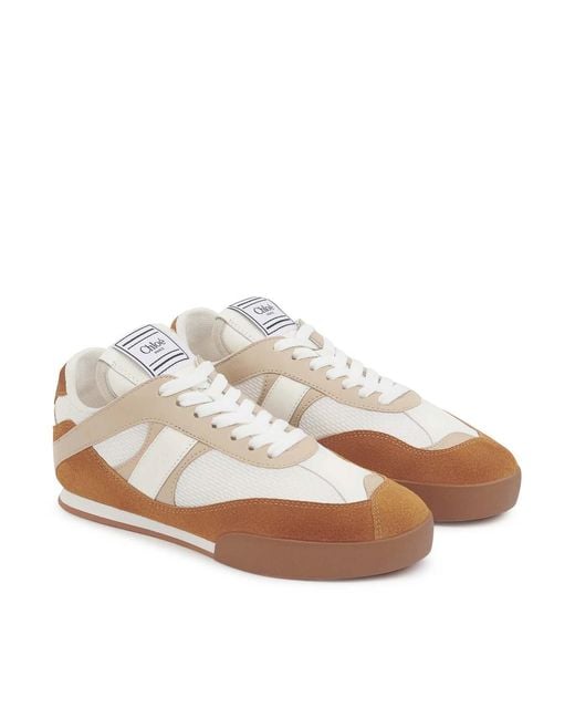 Chloé White Chlo Kick Sneaker