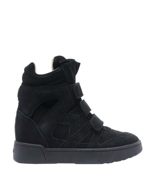 Isabel Marant Black Bekett High Top Sneakers