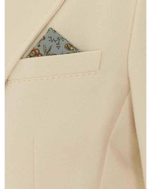 Circolo 1901 Natural Single Breasted Jacket