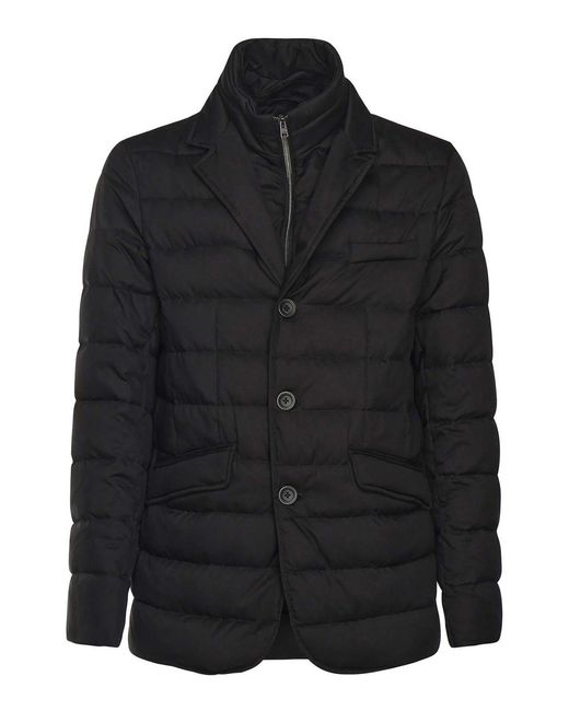Herno Black Sandel And Monogram Blazer for men