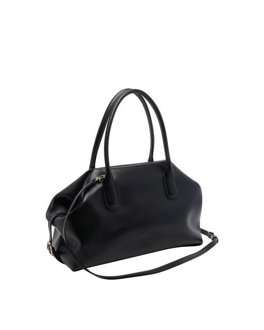 THEMOIRÈ Black The Moire' Tallia Trank Handbag