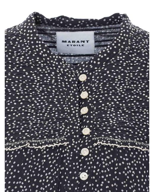 Isabel Marant Gray And Ecru Daynia Dress