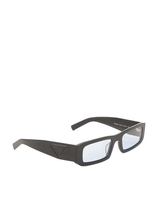 Prada White Eyewear Acetate Sunglasses for men