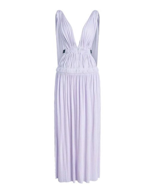 Proenza Schouler Purple Serra Dress