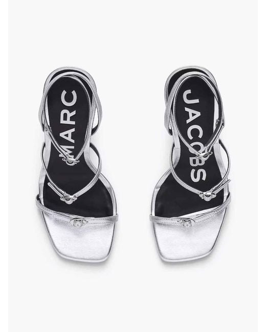 Marc Jacobs White The Daisy Heel