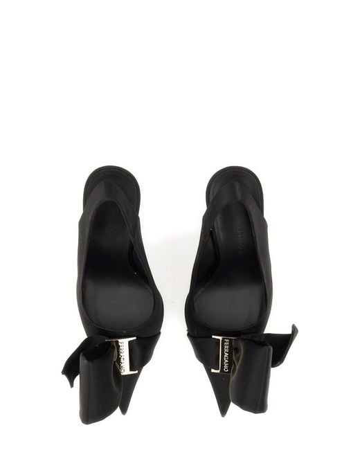 Ferragamo Black Sandals